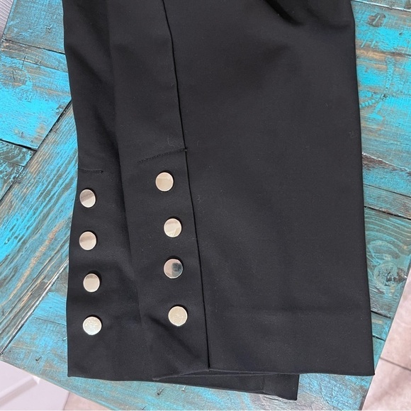 Laura Black Trouser Capris Size 16 - Picture 9 of 9
